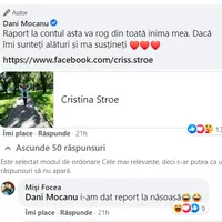 Mesajul de instigare a lui Dani Mocanu Foto: Facebook
