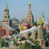 Atac cu drone la Moscova - Foto: Twitter/ @albafella1