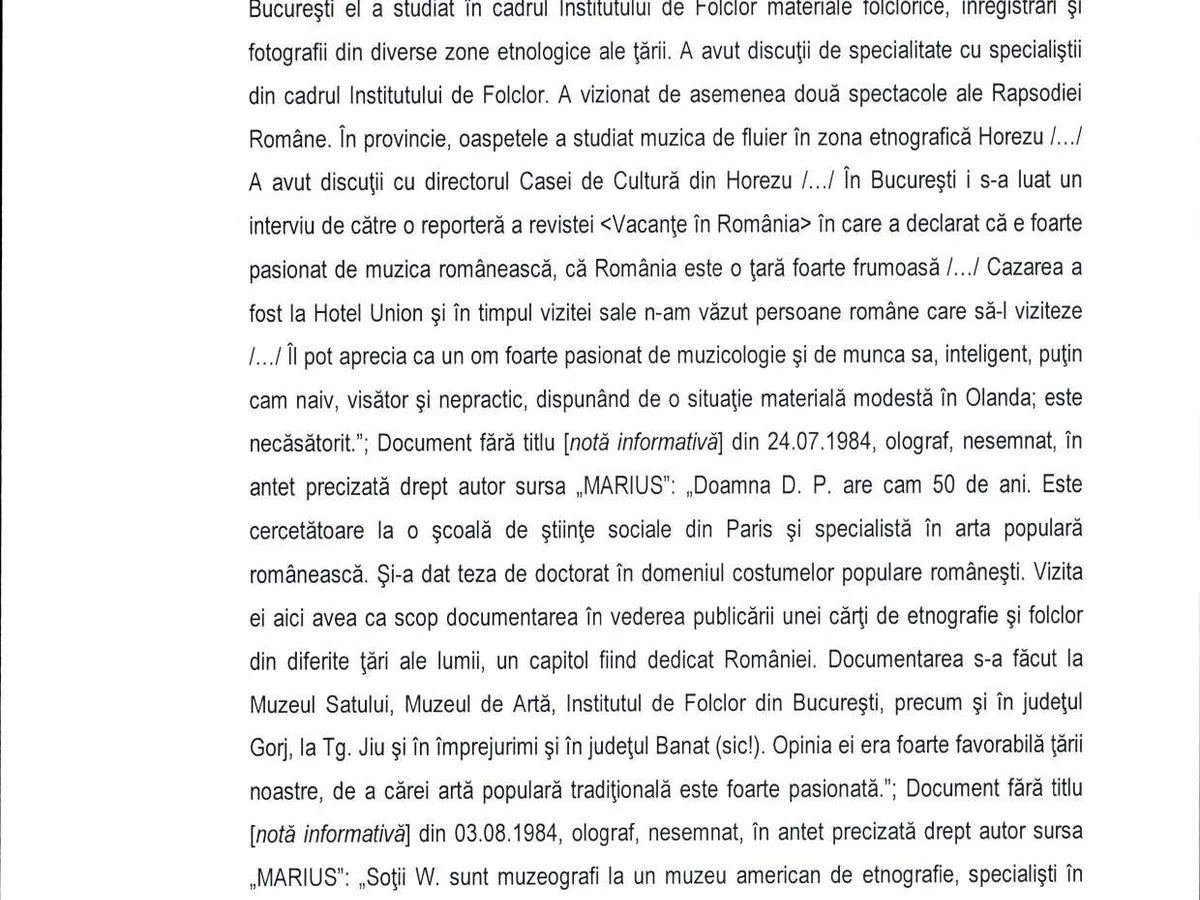 Adeverință Andrei Dîrlău. Sursa: CNSAS