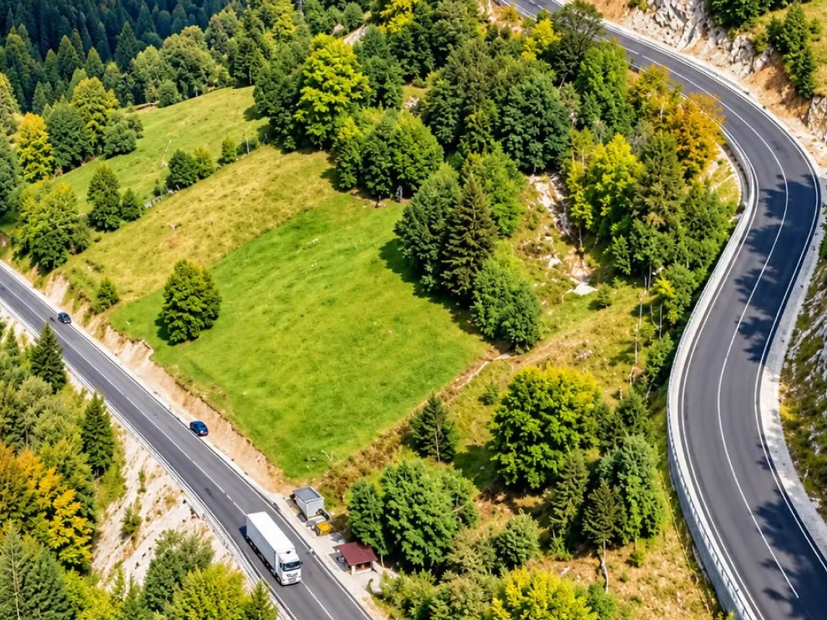 DN73 Brașov–Pitești - Foto: Facebook/Brasov cel mai frumos oras din Romania  · U