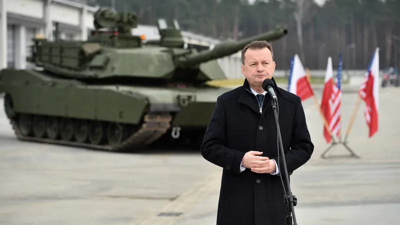 Polonia va primi primul lot de tancuri Abrams de la SUA. Błaszczak: Pacea în Europa, tot mai aproape - FOTO: Profimedia