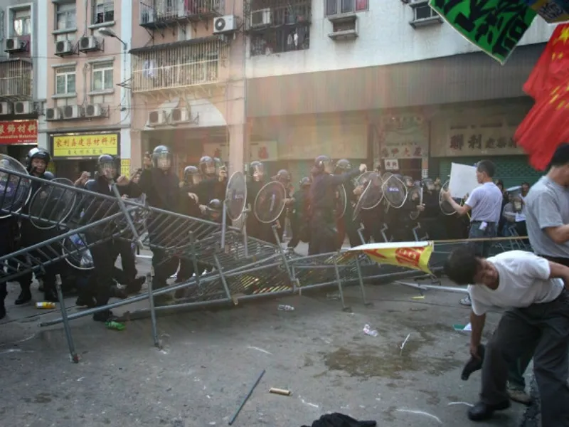 Proteste în China - Foto: Digi24