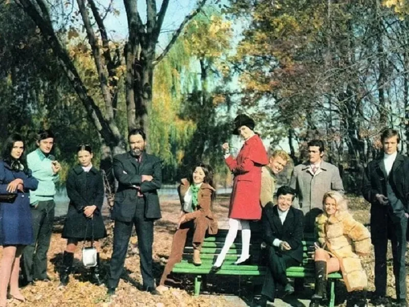 Foto grup actori 1969