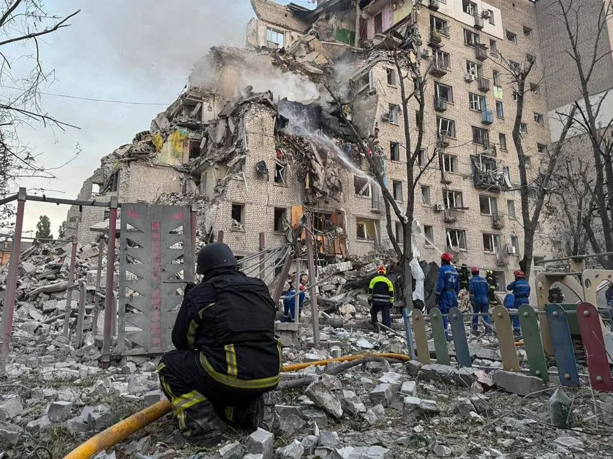 VIDEO Noapte de coșmar la Kiev: 8 morți și zeci de răniți după un atac masiv cu drone și rachete rusești