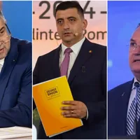 SONDAJ PSD - 33%, PNL - 22%, USR - 15%. Dezastru pentru George Simion Foto: Profimedia/Facebook/Inquam Saul Pop