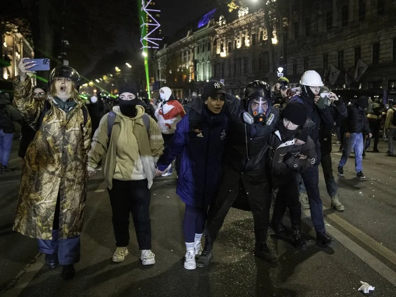 Violențe în Georgia: 48 de arestări și 341 de protestatari închiși în timpul revoltelor pro-UE: FOTO - Profimedia(imagine cu rol ilustrativ)