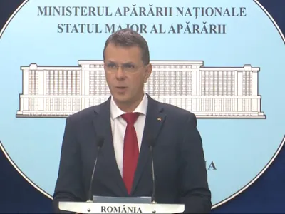 Ionuț Moșteanu, Ministrul Apărării Naționale - Foto: captură MApN
