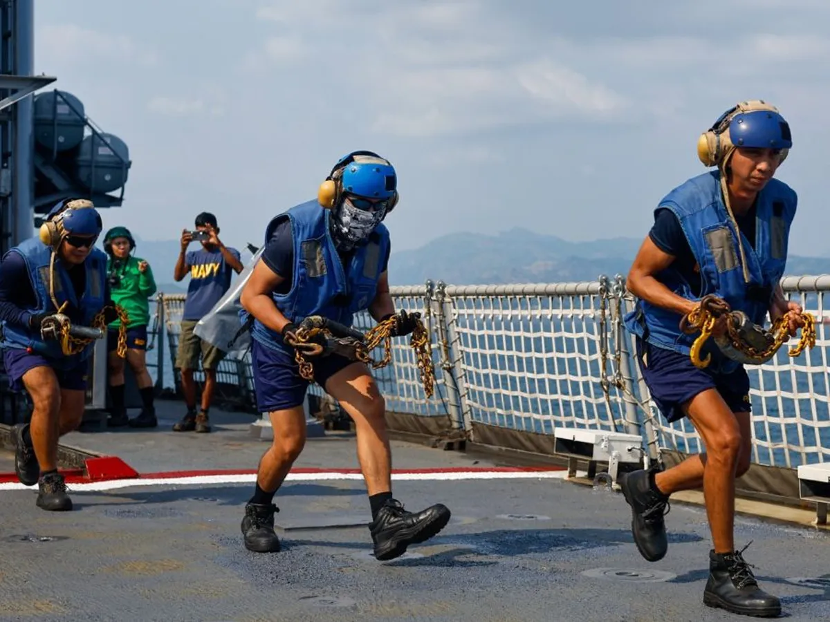 Exercițiul maritim multilateral SUA - Filipine Balikatan 2025 - Foto: Profimedia Images