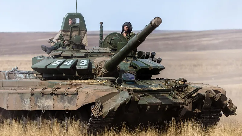 Un militar rus și-a vândut tancul ucrainenilor pentru 10.000 de dolari/FOTO: Twitter/Ukrinform