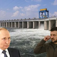 Zelenski: Distrugerea hidrocentralei Kakhovka înseamnă declararea războiului împotriva întregii lumi - FOTO: Profimedia