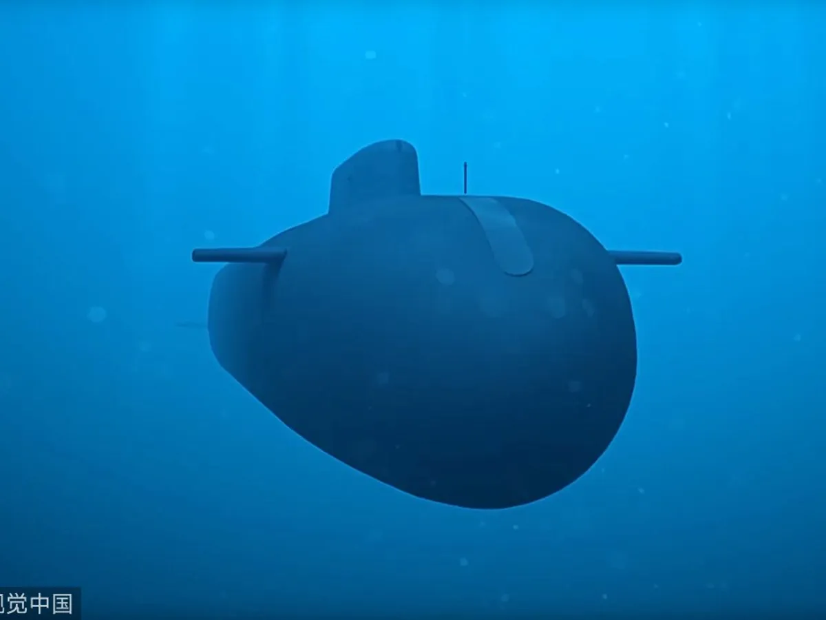 Drona subacvatică nucleară Poseidon - Foto: X/ @ChinaDaily