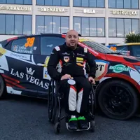 Românul Ciprian Lupu, pe locul 1 la clasă în Raliul Cehiei - FIA ERC. Conduce doar cu mâinile - Foto: captură video