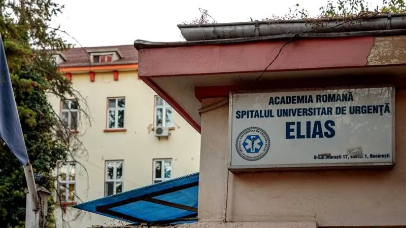 Spitalul Universitar de Urgenţă "Elias"- Foto: FACEBOOK