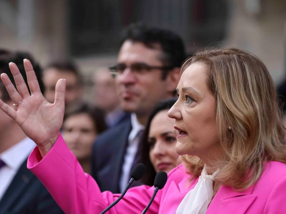USR riscă totul pentru Nicușor Dan. Lasconi, înlocuită la șefia partidului, de Dominic Fritz - Foto: INQUAM PHOTOS/Octav Ganea