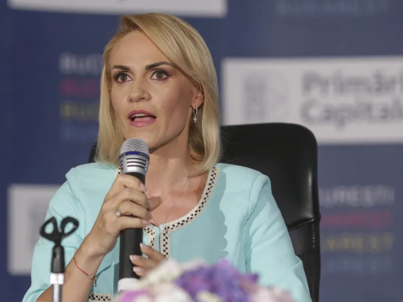 Gabriela Firea amenință pe toată lumea. Foto Inquam Photos/Octav Ganea