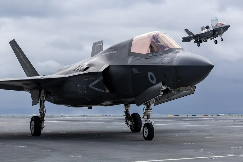 F-35B de la bordul HMS Prince of Wales - Foto: Profimedia Images