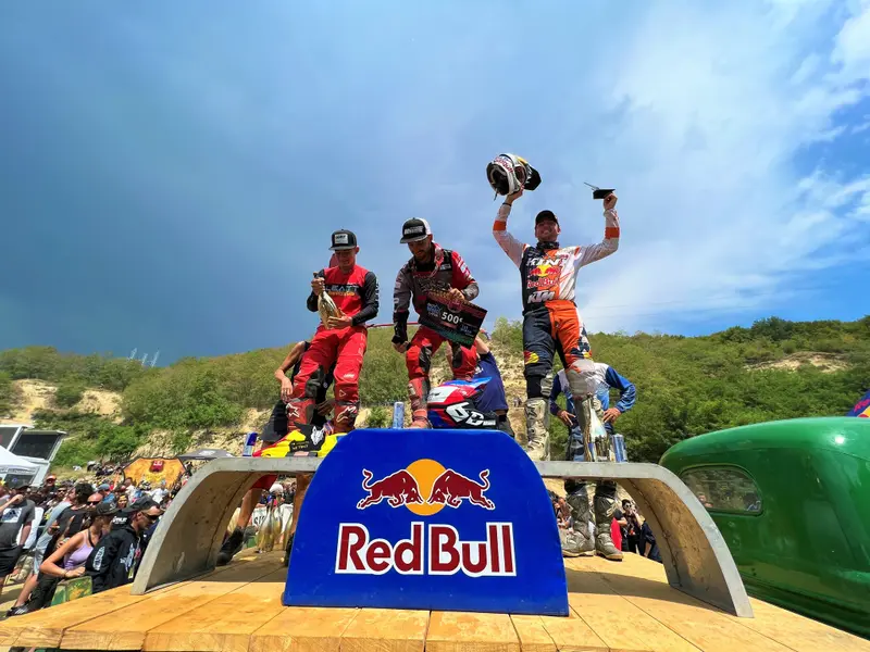 Podium clasa Bronze / Foto: Red Bull Romaniacs