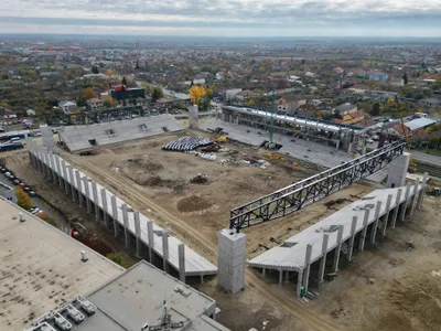 finalizarea Arenei Eroii Timișoarei - Foto: Facebook/Alfred Simonis