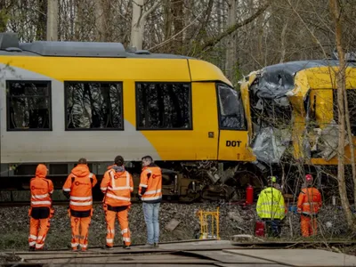 Accident feroviar Foto: AFP