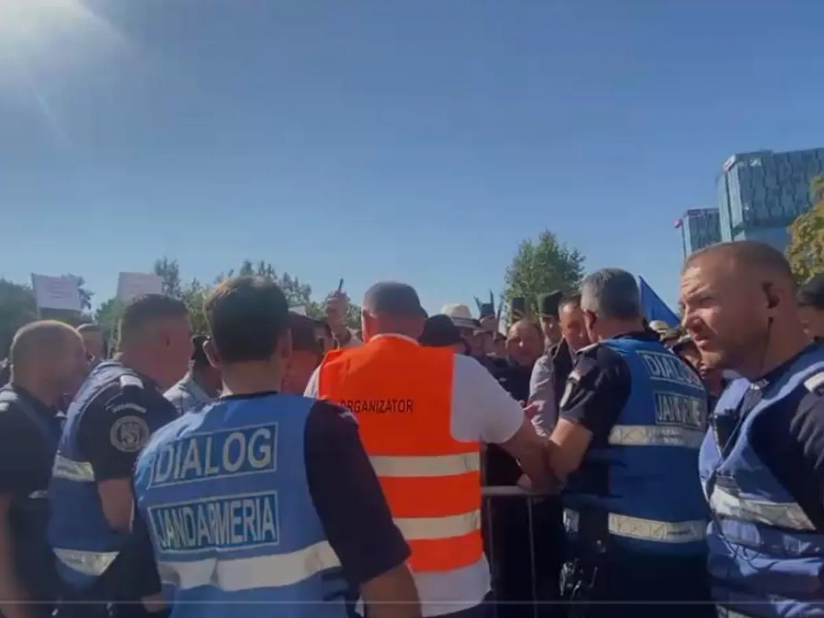 Protest fermieri - Foto: Antena 3 CNN