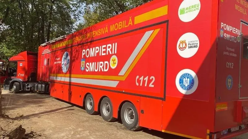 Povestea TIR-urilor transformate în unități mobile de Terapie Intensivă/FOTO: Institutul Marius Nasta