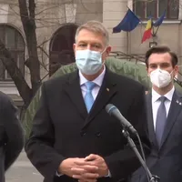 Iohannis, după vizita de la Institutul Cantacuzino/FOTO: Presidency