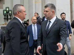 Nicolae Ciucă, Marcel Ciolacu - Foto: Profimedia Images