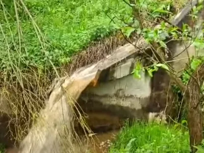 Pericol la iazul de decantare Valea Cuţii de la Baia de Arieş - Foto: captură video