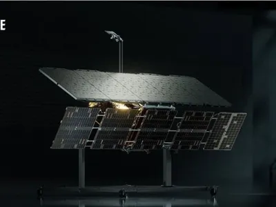Satelitul rusesc Kosmos 2612 a trecut pe lângă ICEYE-X36 la o distanță critică - Foto: ICEYE