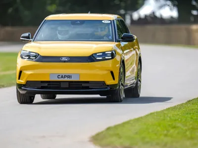 Ford Capri, „Mustang-ul de Europa”, înviat după 38 de ani în formă de SUV electric. Cât costă - Foto: goodwood.com