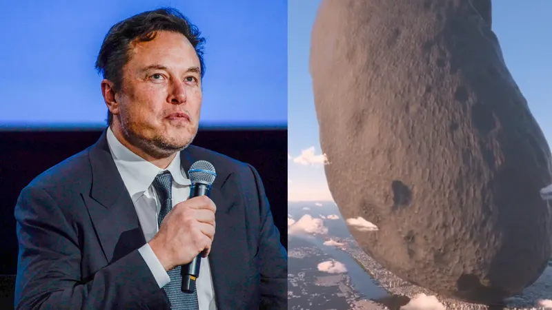 Elon Musk lansează un avertisment de Armagedon "când, nu dacă" un asteroid monstru va lovi Pământul - FOTO: Profimedia