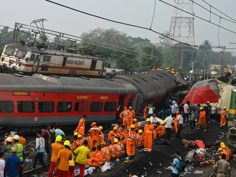 Catastrofă feroviară, în India. Peste 200 de morți și 850 de răniți, după cionirea a 3 trenuri - Foto: Profimedia Images