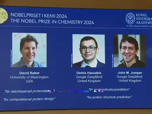 Premiul Nobel pentru Chimie, câștigat de David Baker, Demis Hassabis, John Jumper. Ce au descoperit - Foto: captură Youtube