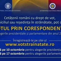 Diaspora mobilizată: mii de cereri pentru votul prin corespondență la prezidențiale și parlamentare   FOTO: MAE(imagine cu rol ilustrativ)