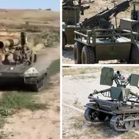 Mini roboții ucraineni înarmați cu mitraliere. Identifică și ucid rapid soldații lui Putin - Foto: X/ @astraiaintel