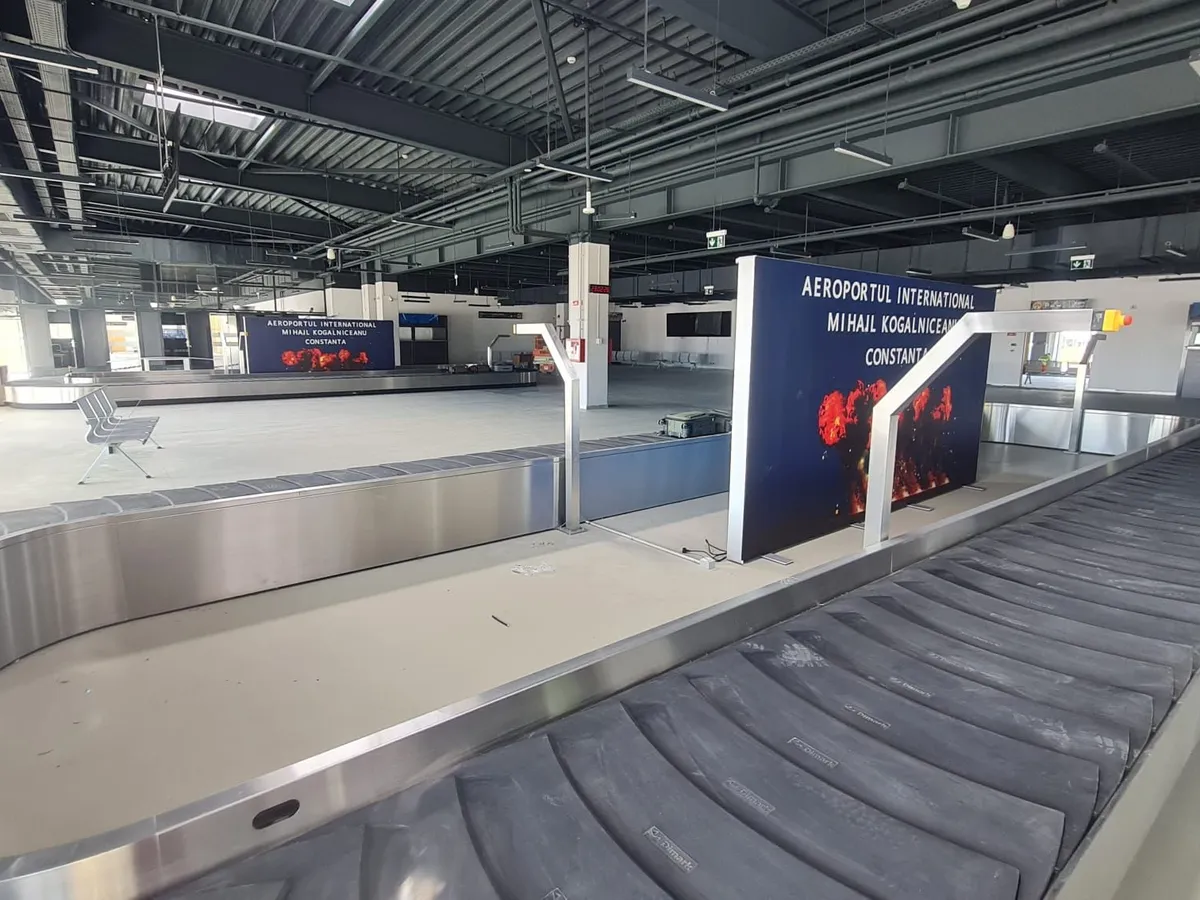 VIDEO Cum arată noul terminal de 57.000.000 € al Aeroportului Mihail Kogălniceanu. Când va fi deschis?