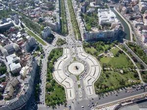 Începe refacerea planșeului din beton al Pieței Unirii. Are 90 de ani. De când va fi haos în trafic - Foto: fotografieaeriana.eu