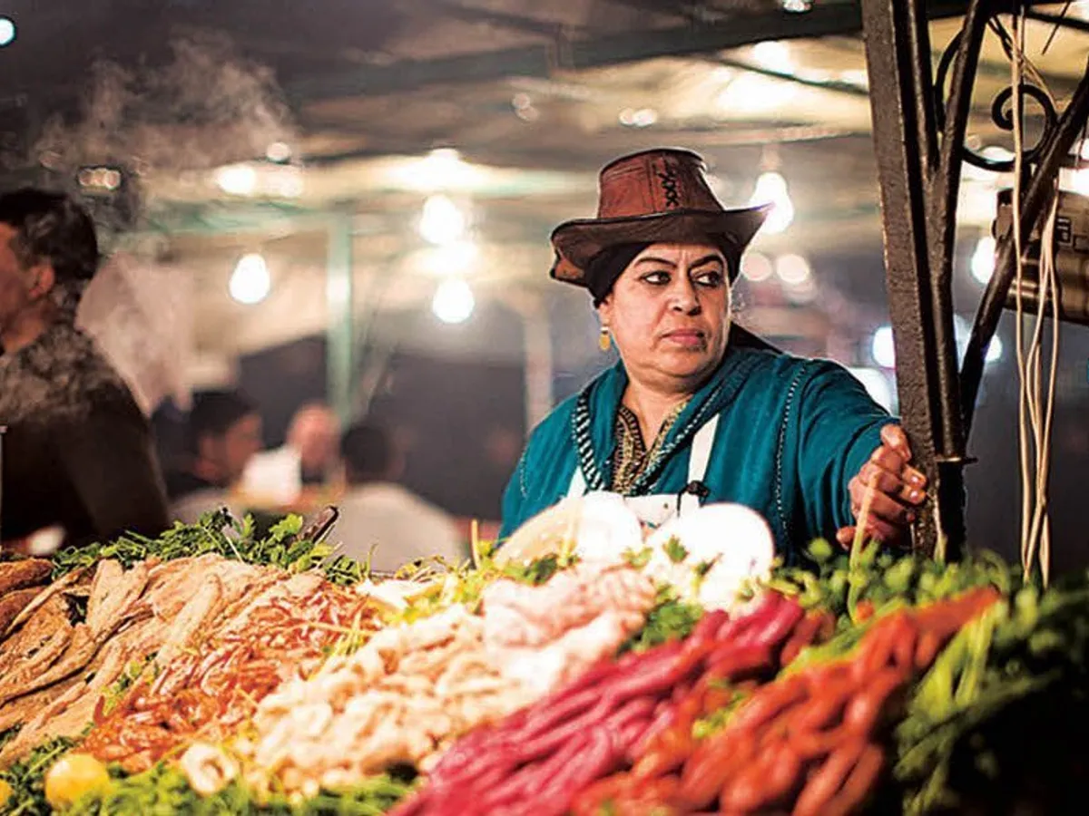 Jemaa el-Fna - Marrakech, Maroc