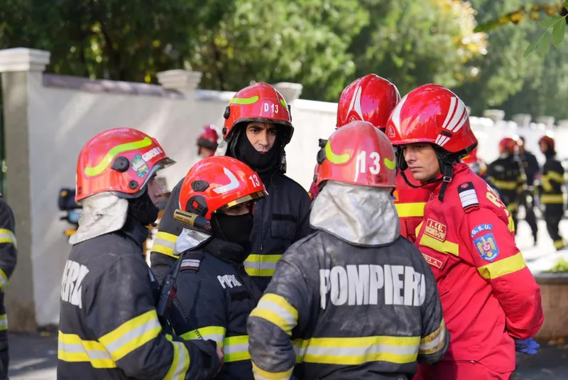 Intervenția pompierilor - Foto: ISU B-IF