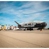Misteriosul avion spațial X-37B al armatei americane/foto: us air force