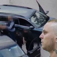 Interlop român căutat în 3 țări, cu o evadare la activ, prins dormind într-o mașină uitată deschisă Foto: politia romana