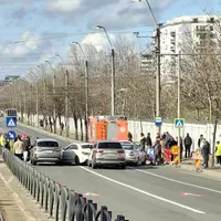 Accident pe o stradă din București - Foto: Facebook/ nfo Trafic Bucuresti si Ilfov