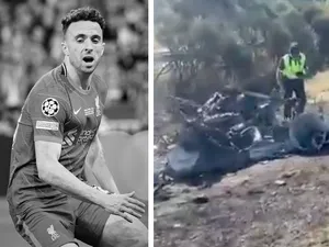Diogo Jota, atacantul lui Liverpool, mort într-un accident crunt. Lamborghini-ul său s-a făcut scrum - Foto: Profimedia images