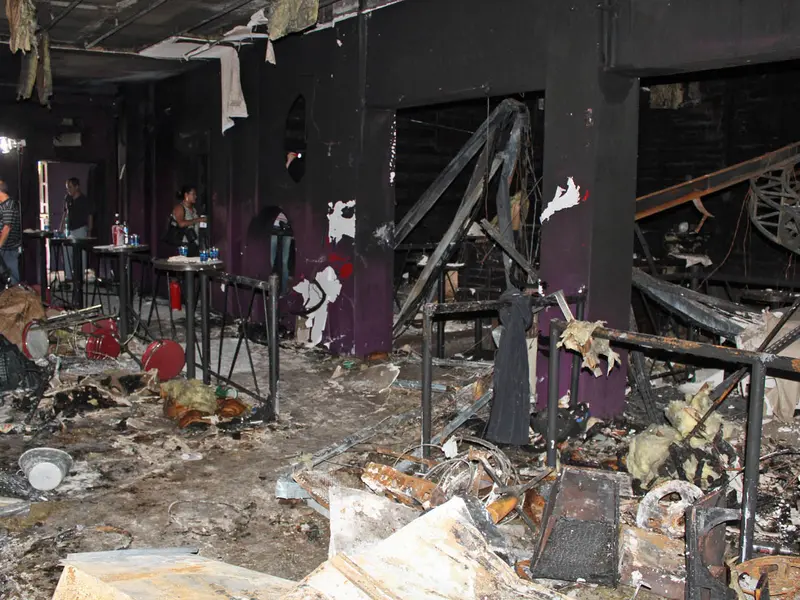 În incendiul de la discoteca braziliană Kiss și-au pierdut viața 242 de tineri Foto: globo.com