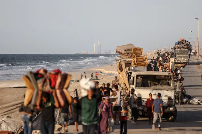 Războiul din Gaza a distrus orașul și a dislocat  zeci de mii de palestinieni - Foto: Profimedia Images (imagine cu rol ilustrativ)
