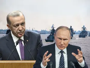 Recep Tayyip Erdogan și Vladimir Putin - Foto: Profimedia Images