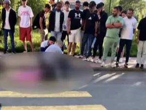 Filmul crimei din cartierul rezidențial de lângă București. Bărbatul care a împușcat-o pe fosta parteneră avea arme fără permis