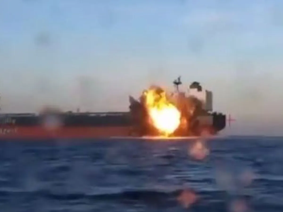 Atac cu drone asupra portului Rostov-pe-Don - Foto: Profimedia images