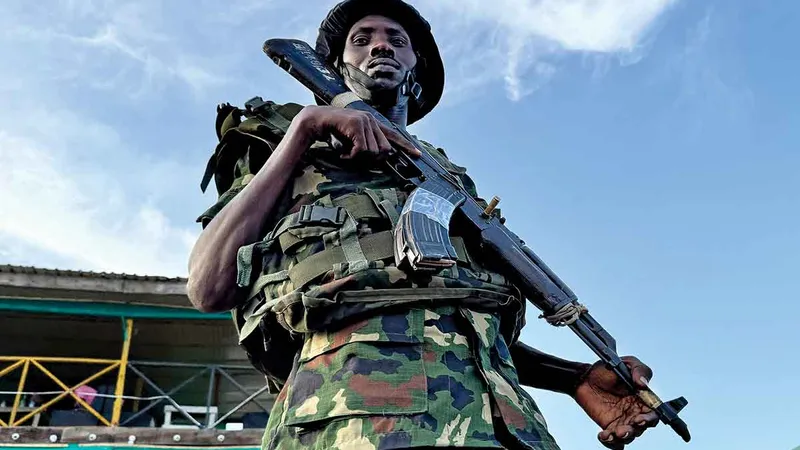 Soldat nigerian