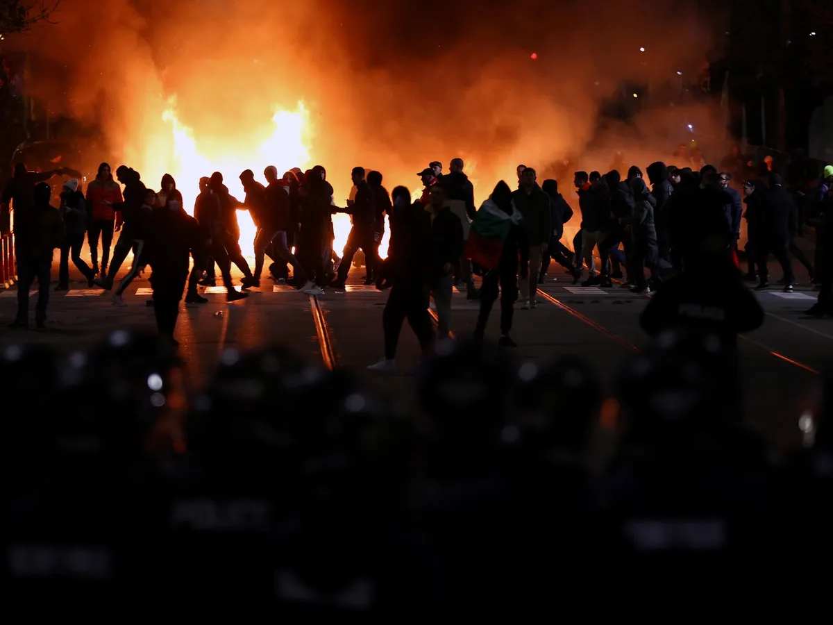 Protst la Sofia - Foto: Profimedia Images